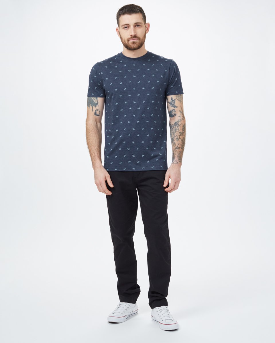 Bike Around Print T-Shirt