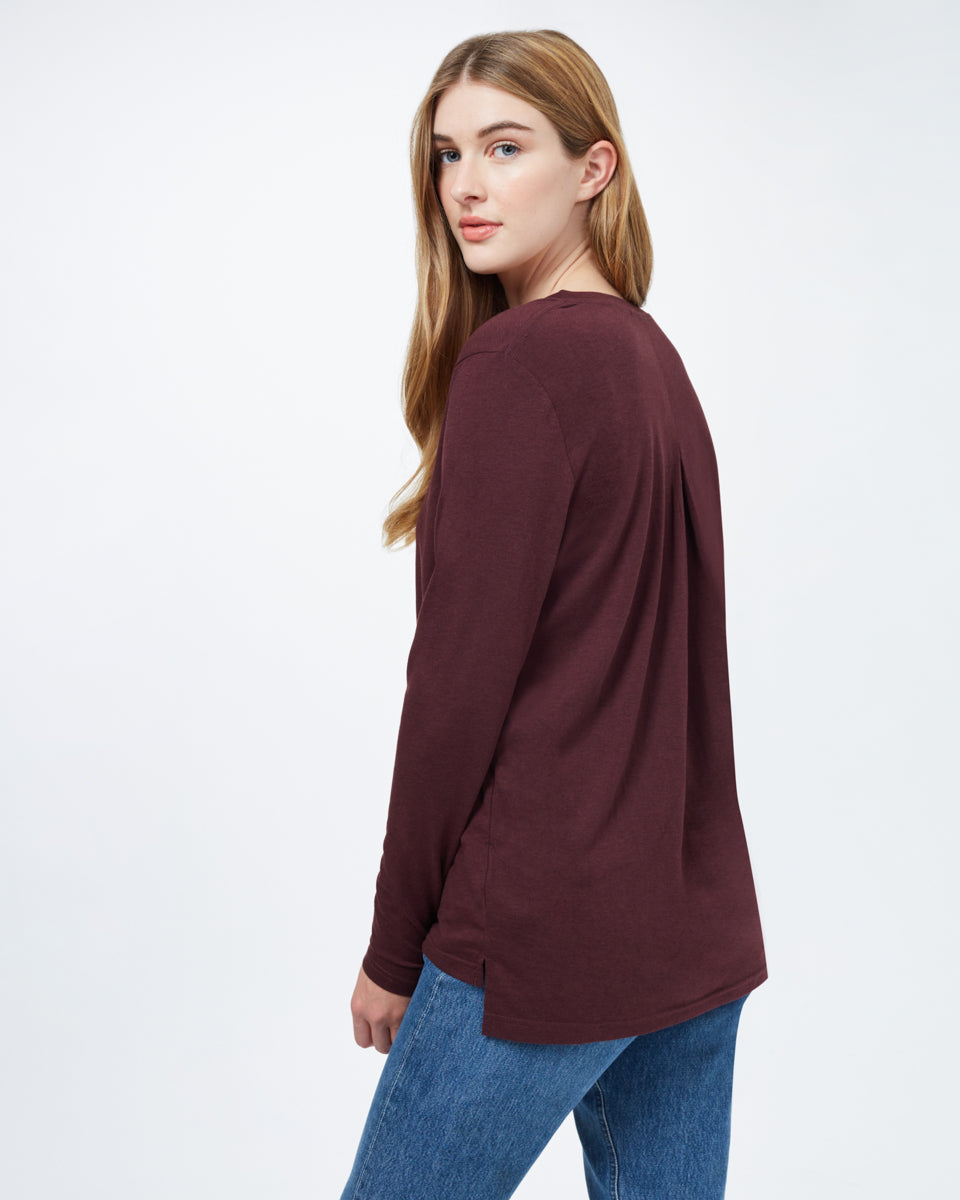 TreeBlend V-Neck Longsleeve T-Shirt