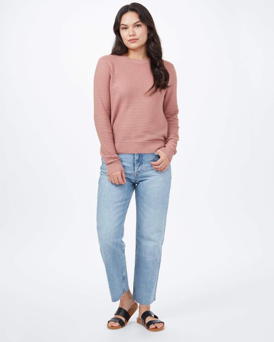 Highline Cotton Rib Crew Sweater