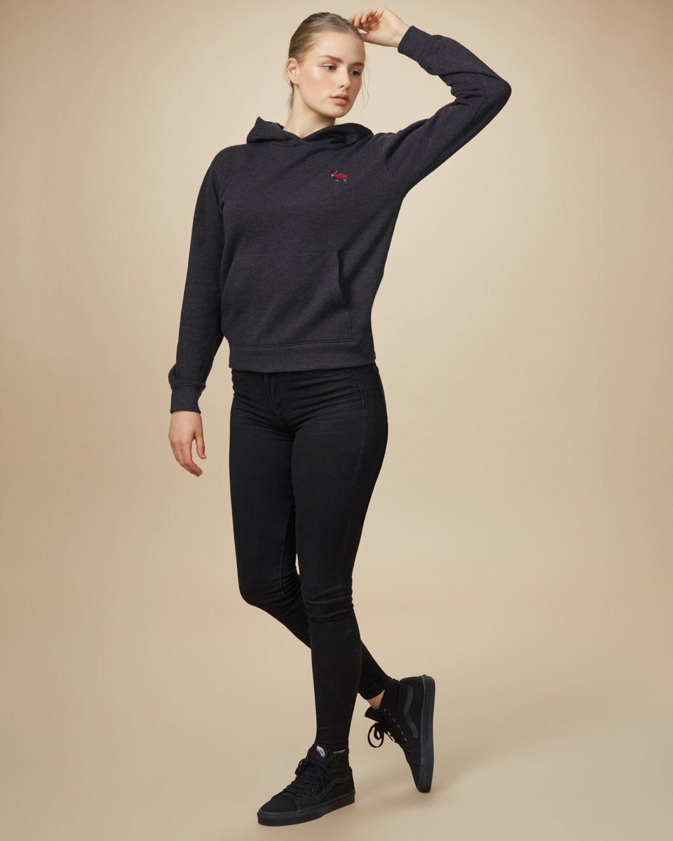 Nepal Embroidered Yak Hoodie