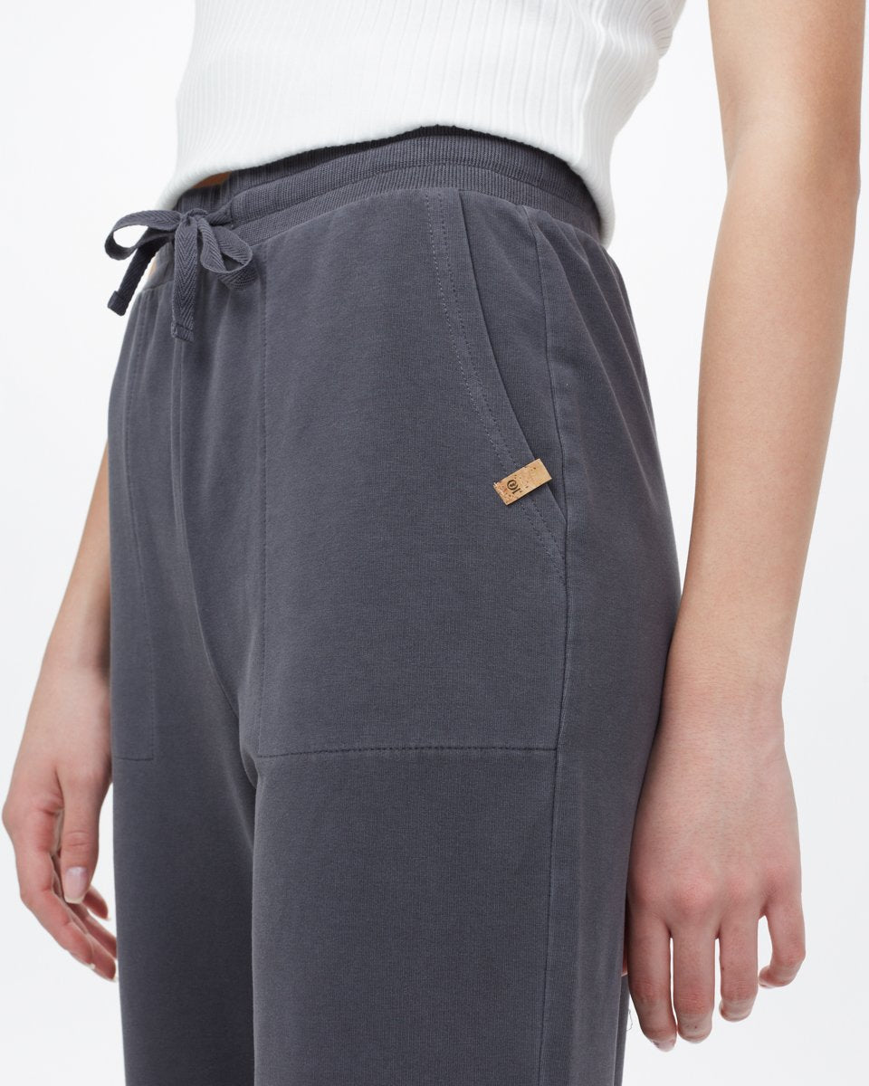 French Terry Wide Leg Sweatpant