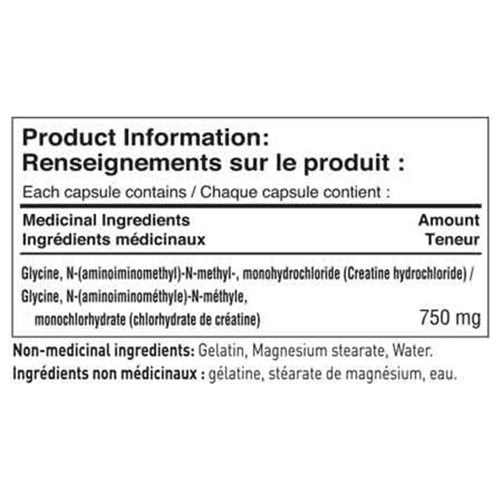 Tested Nutrition CREATINE HCL, 120 Caps