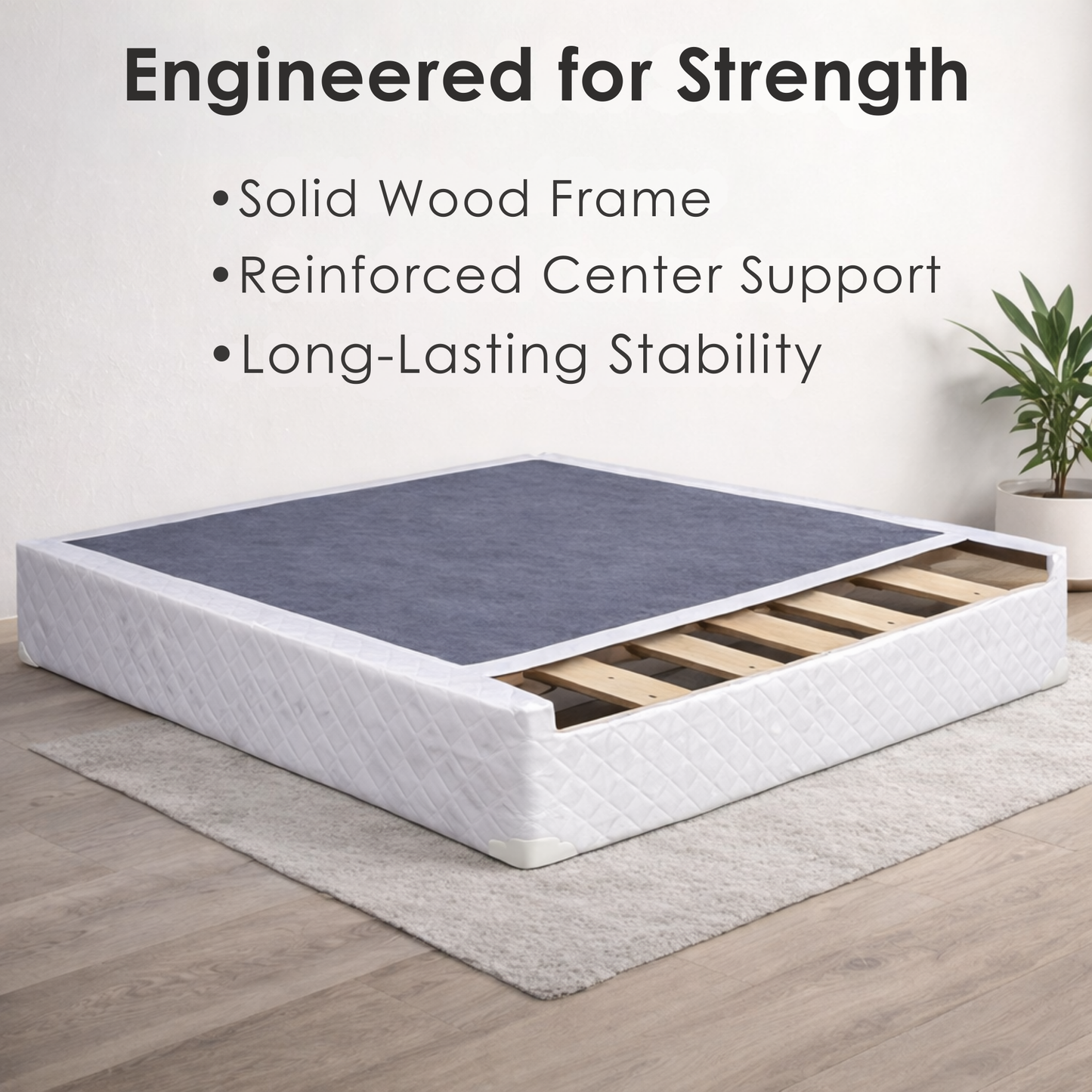 UltraFlex® HARMONY Mattress and BoxSpring Set Orthopedic, Coiled Innerspring Comfort layer Foam Encased, Eco-friendly Hybrid Mattress (Made in Canada)