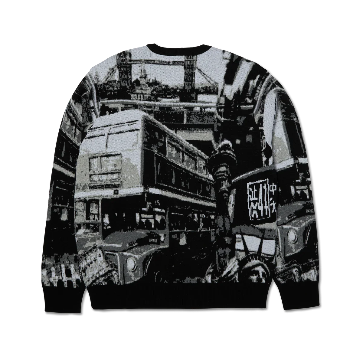 HUF 'Worldwide Commuter' Sweater - Black