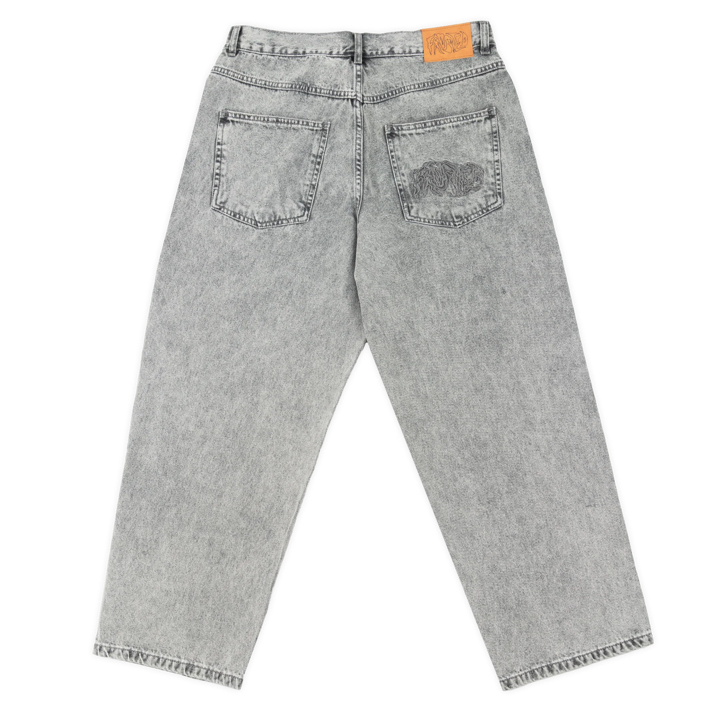 Frosted Skateboards 'Wavy Classic' Baggy Pants - Acid Grey