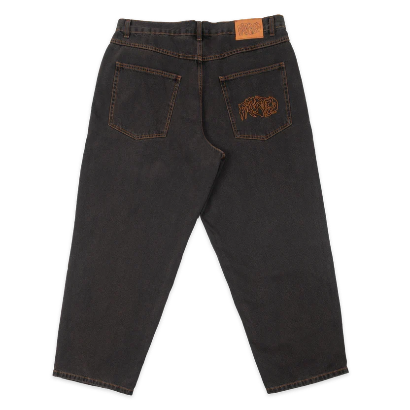 Frosted Skateboards 'Wavy Classic' Baggy Pants - Chocolate Brown