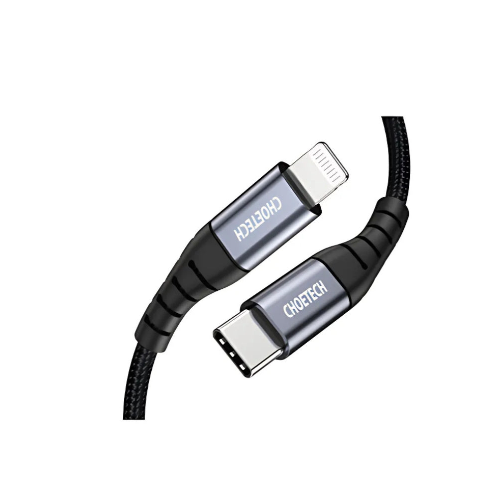 Câble de Charge ChoeTech USB-C vers LIGHTNING 3,3 pieds (1m)