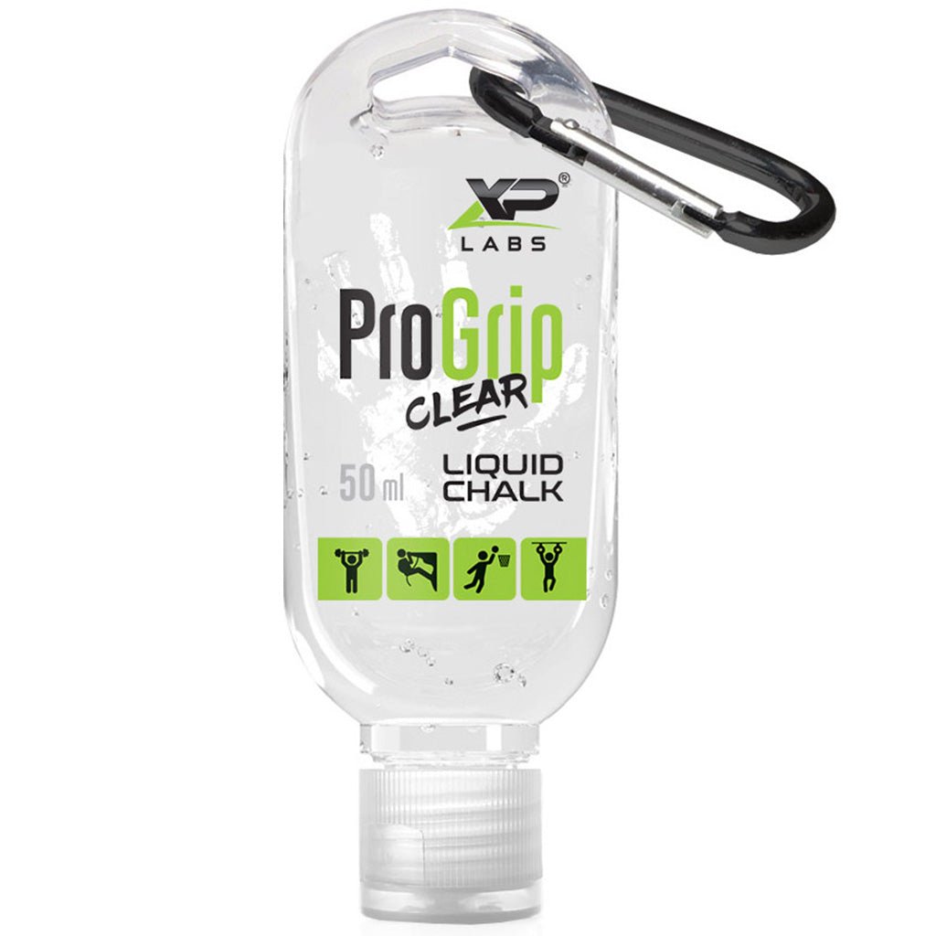 XP Labs PROGRIP CLEAR LIQUID CHALK w/ CARABINER, 50ml