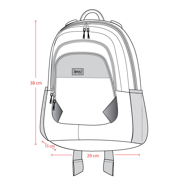 Little Kids Backpack Blue Printed Dinos
