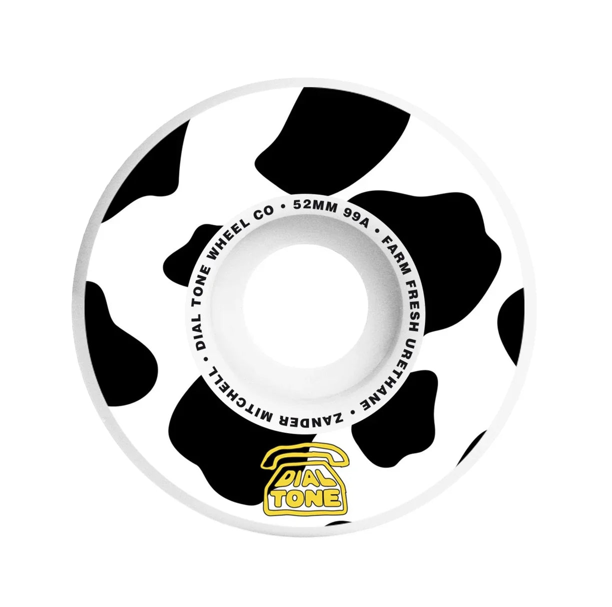 Dial Tone x Zander Mitchell 'Farm Fresh' 99A Standard Wheels 52MM - White