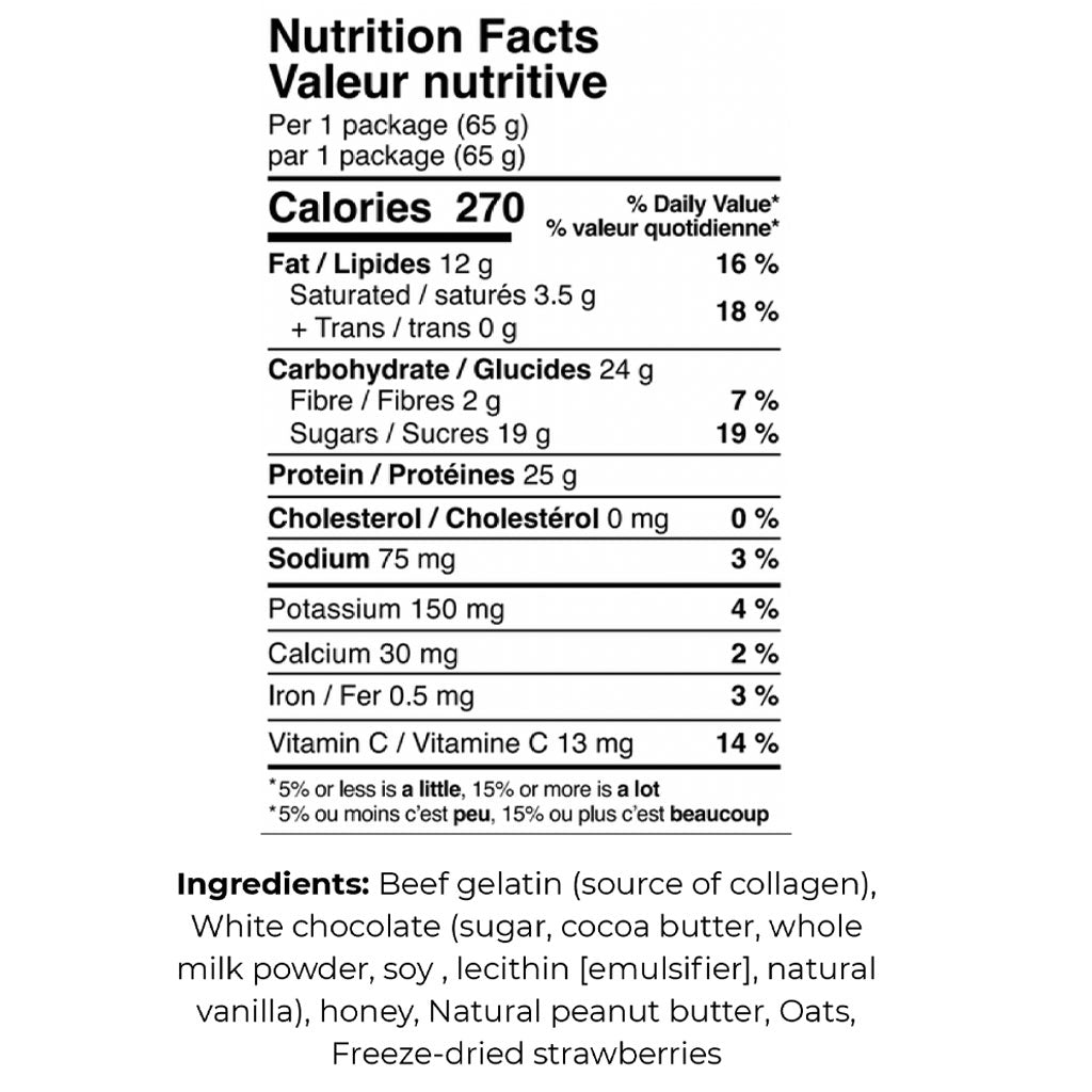 Zentein Nutrition COLLAGEN PROTEIN BAR, 12 Bars/Box