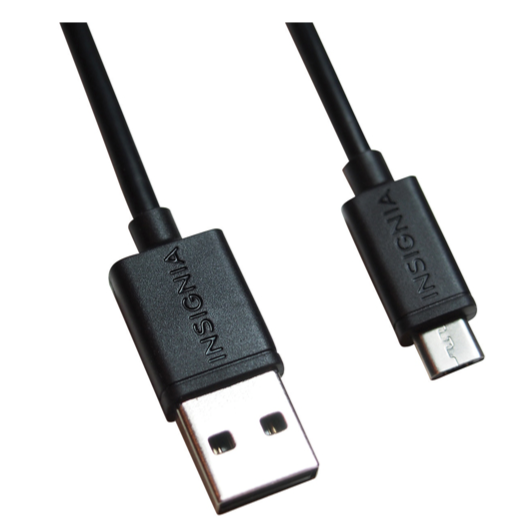 3 m (10 pi) USB-A to Micro USB Cable from Insignia (NS-MCDT10-C)