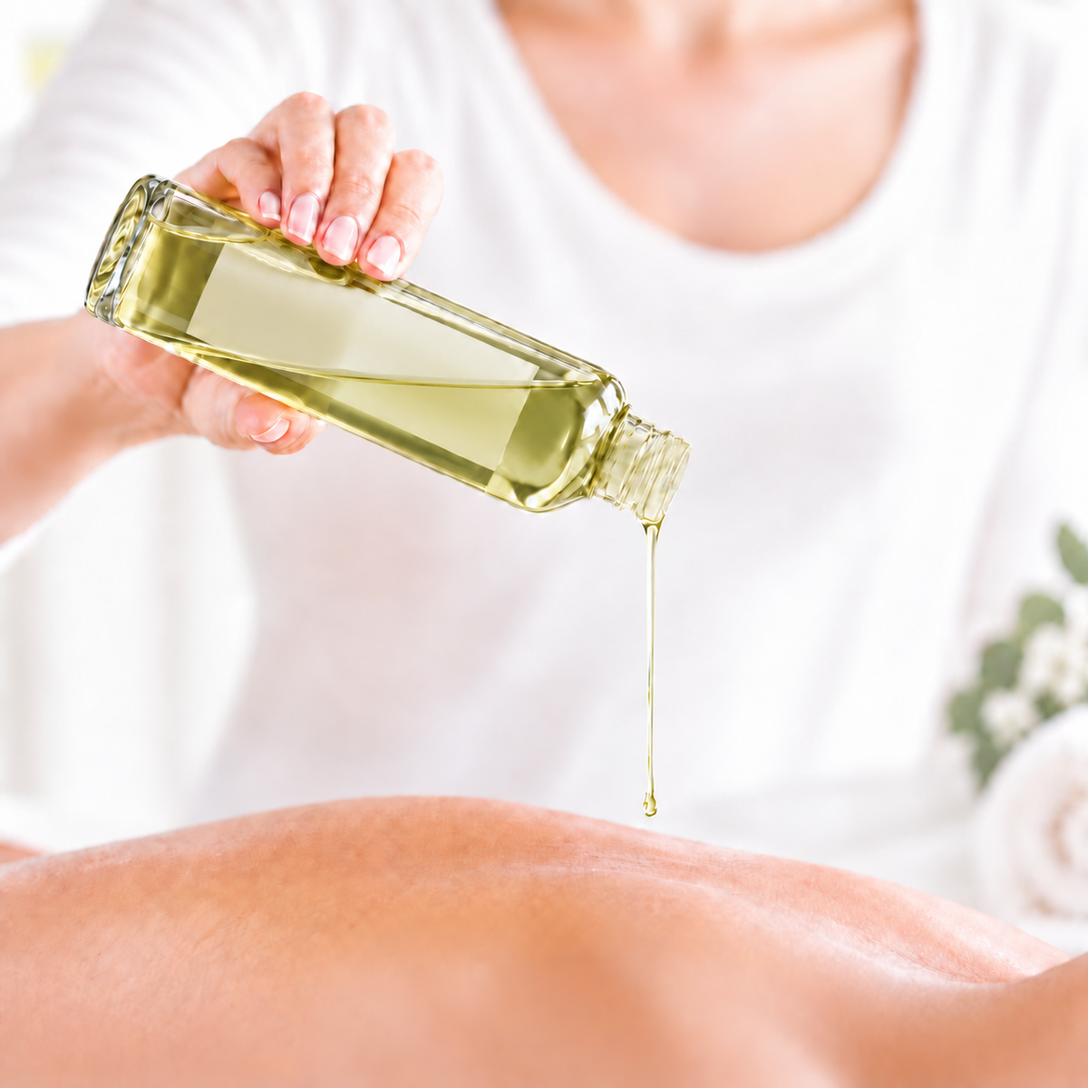 Huile à massage MARIANA chanvre, camomille & ylang-ylang