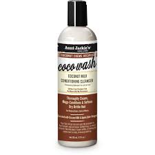 AUNT JACKIE'S COCO WASH LAIT DE COCO NETTOYANT SOIN 355 ML