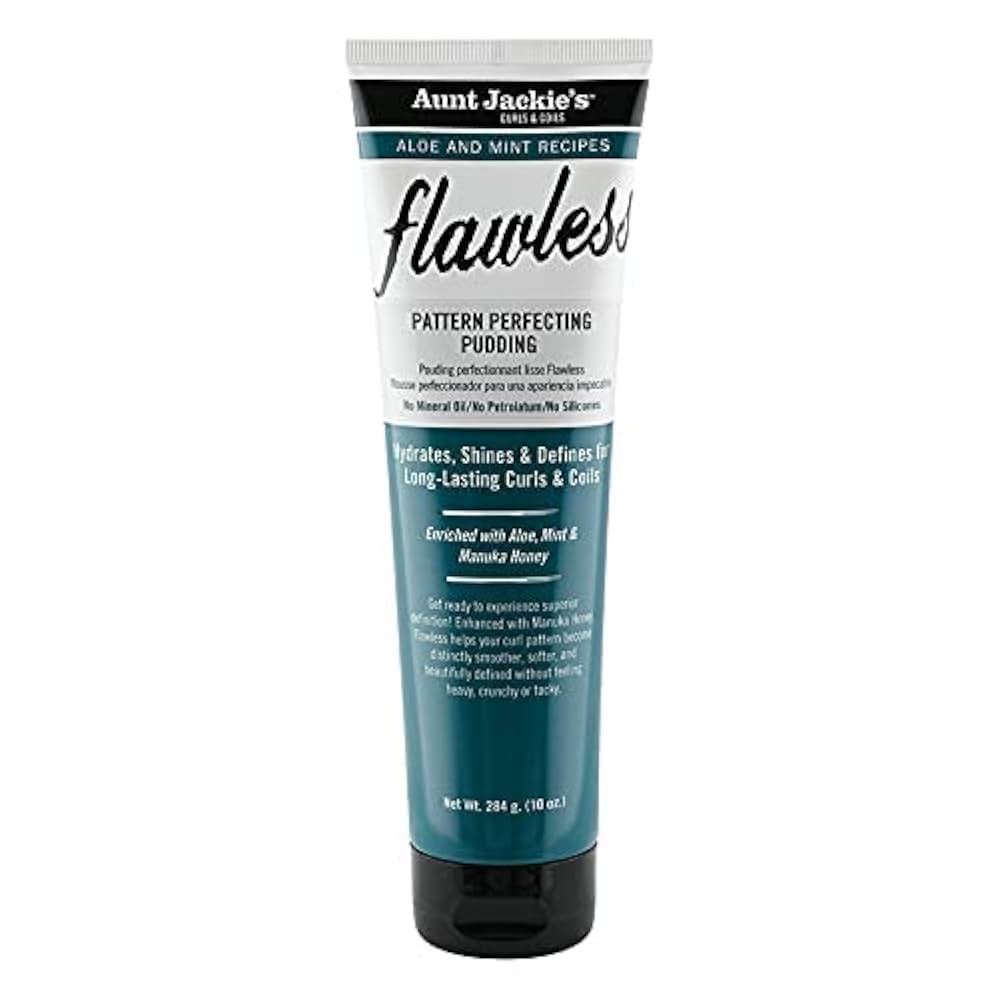 AUNT JACKIE'S CURLS & COILS FLAWLESS PATTERN PERFECTING PUDDING 10 OZ