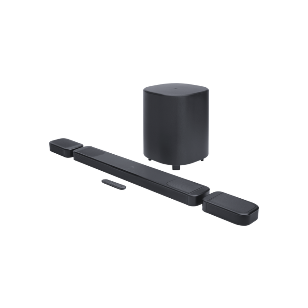 JBL Bar 1000 MK2 barre de son 7.1.4 canaux Dolby Atmos 880 W avec caisson de basses sans fil – Reconditionné par JBL