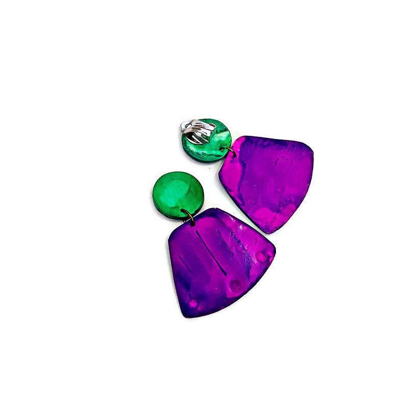 Big Bold Colorful Statement Necklace
