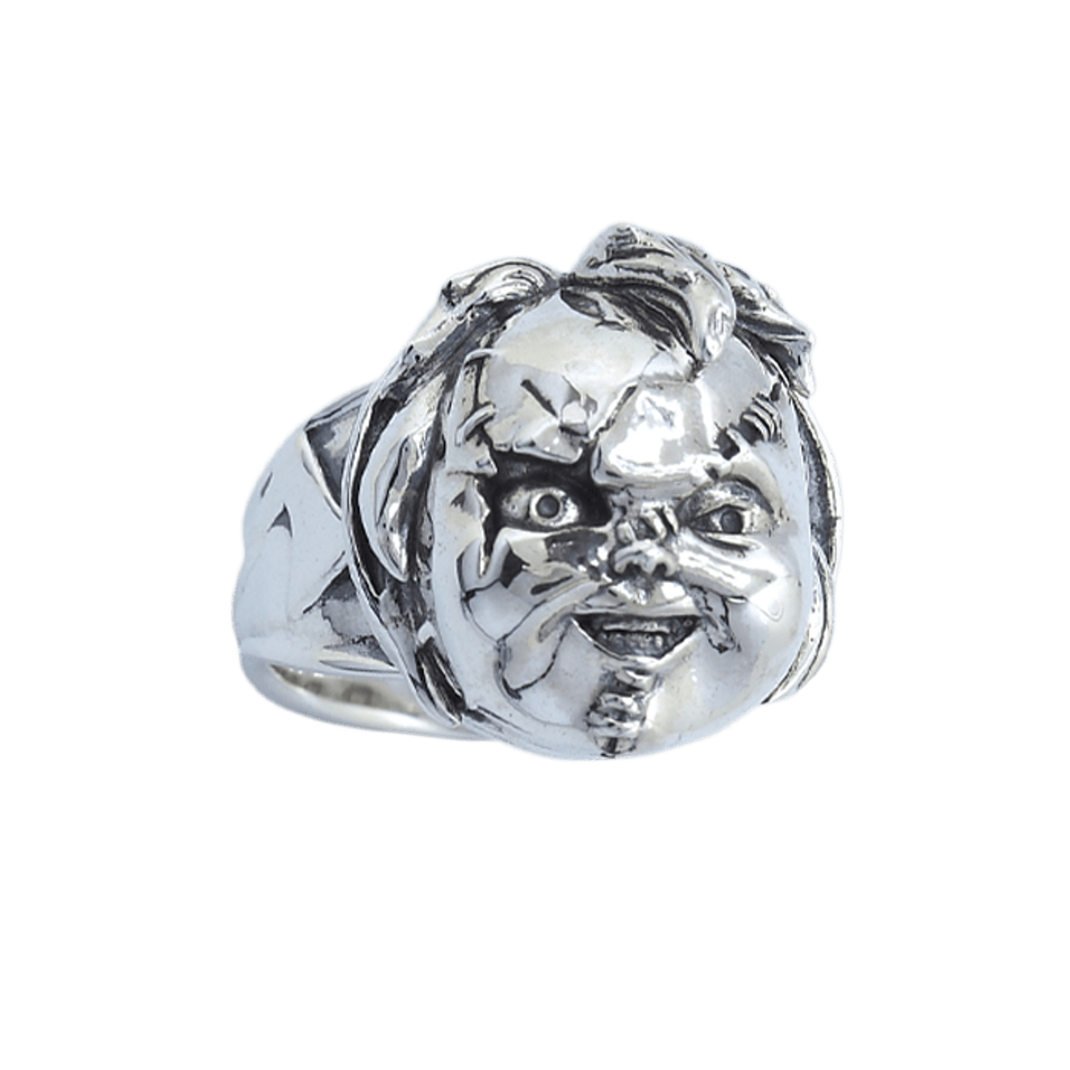 Bride of Chucky - Chucky Plated Brass Ring Size 11