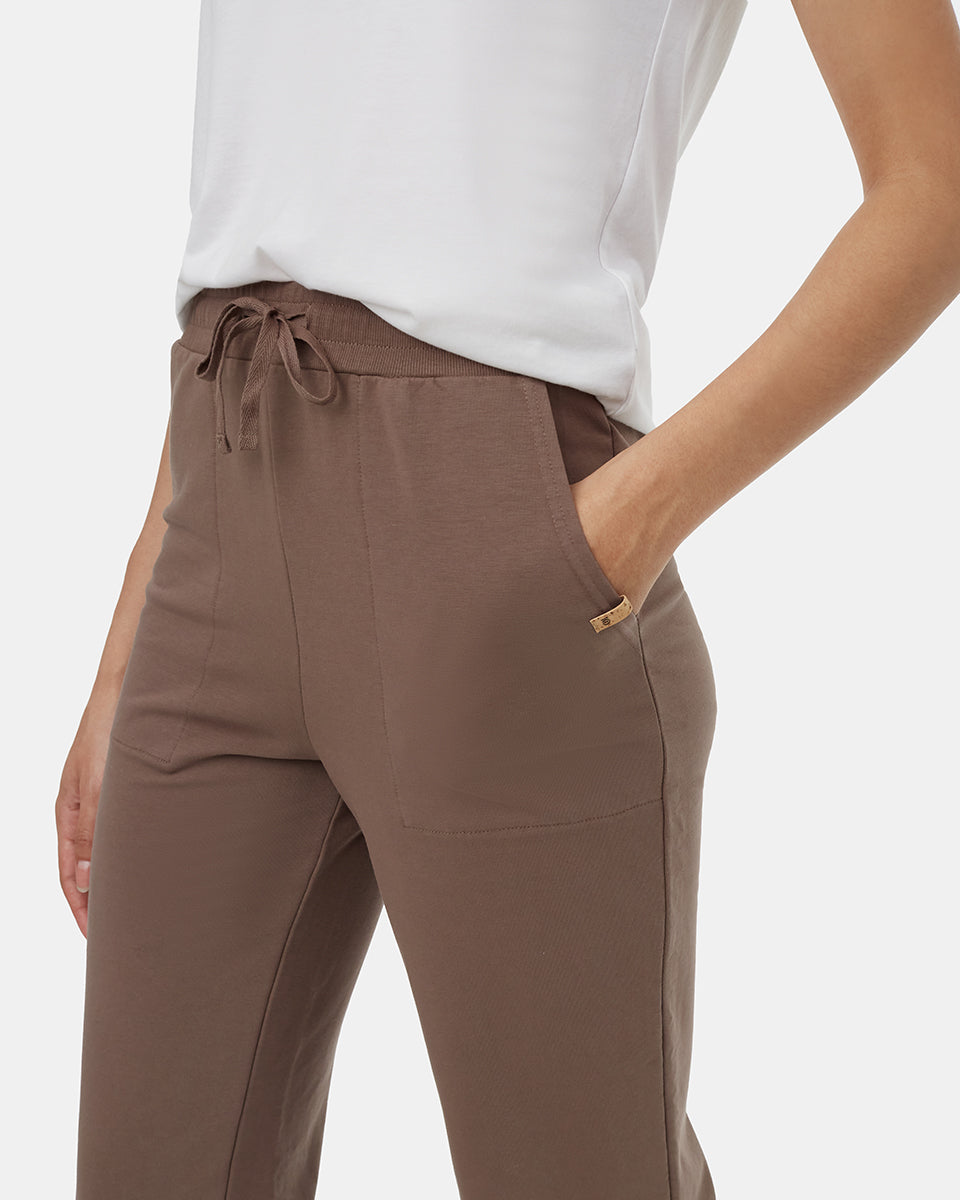 French Terry Wide Leg Sweatpant