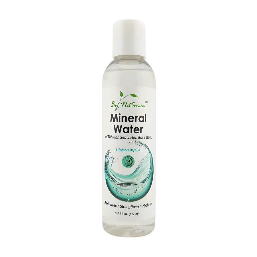 EAU MINÉRALE BY NATURES AVEC EAU DE MER DE TAHITI ET EAU DE ROSE 6 OZ