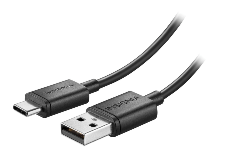 Insignia 4' (1.2 m) USB 2.0 to USB-C Charge-and-Sync Cable