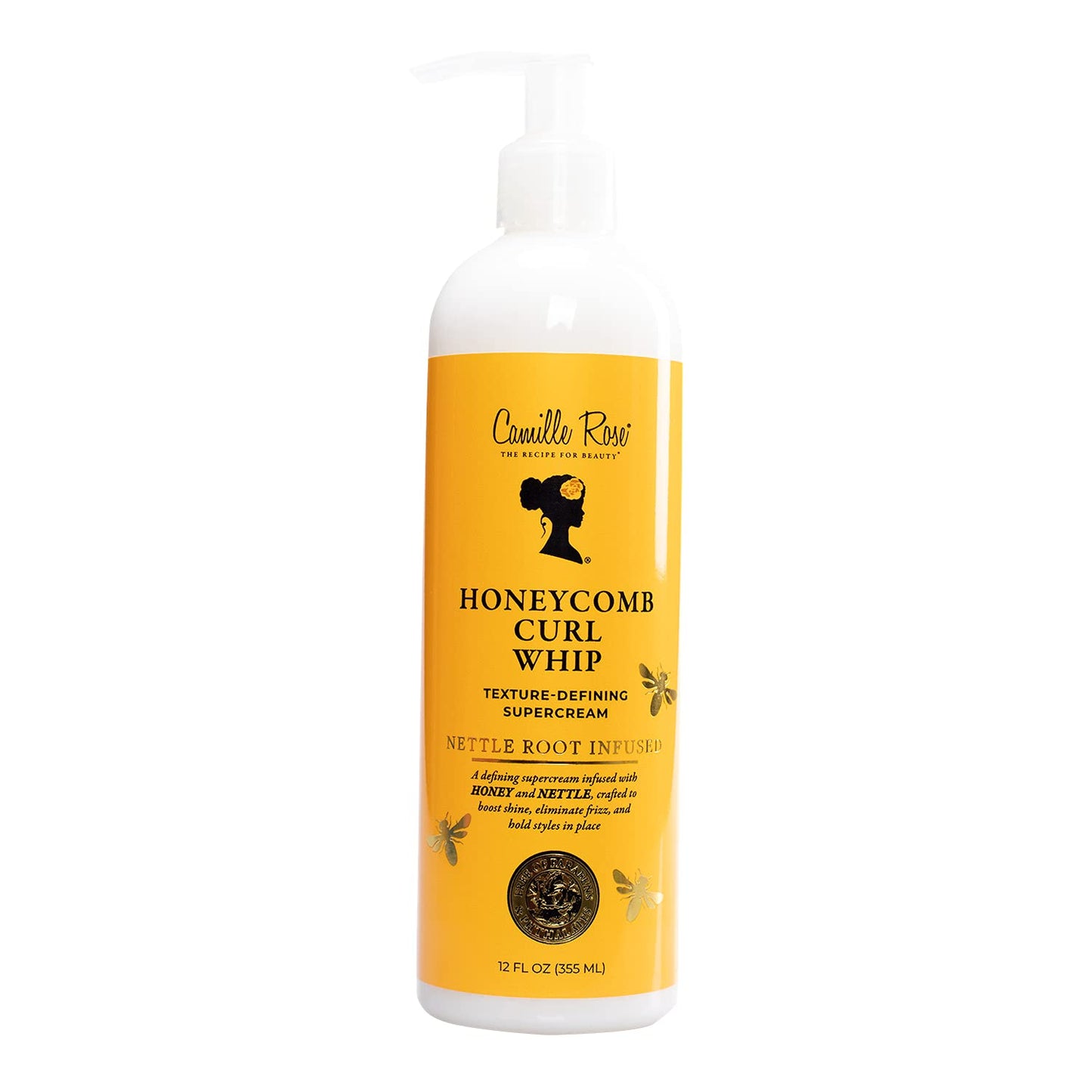 CRÈME DÉFINISSANTE SUPER-CRÈME MIEL POUR BOUCLES CAMILLE ROSE 340G