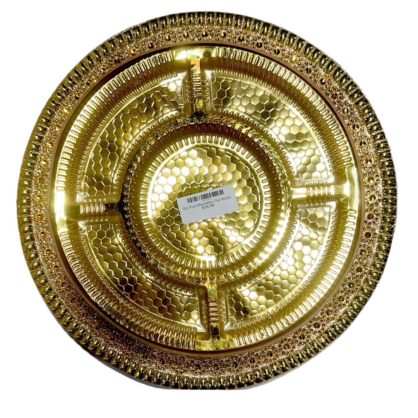 Dry Fruit Decorative Tray Round