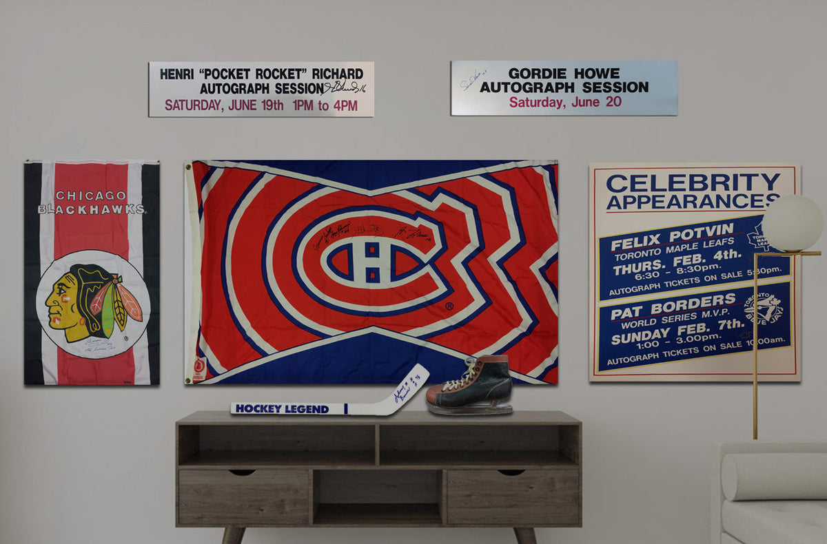 Let's Ask Lithograph Signed by Johnny Bower & Gerry Cheevers