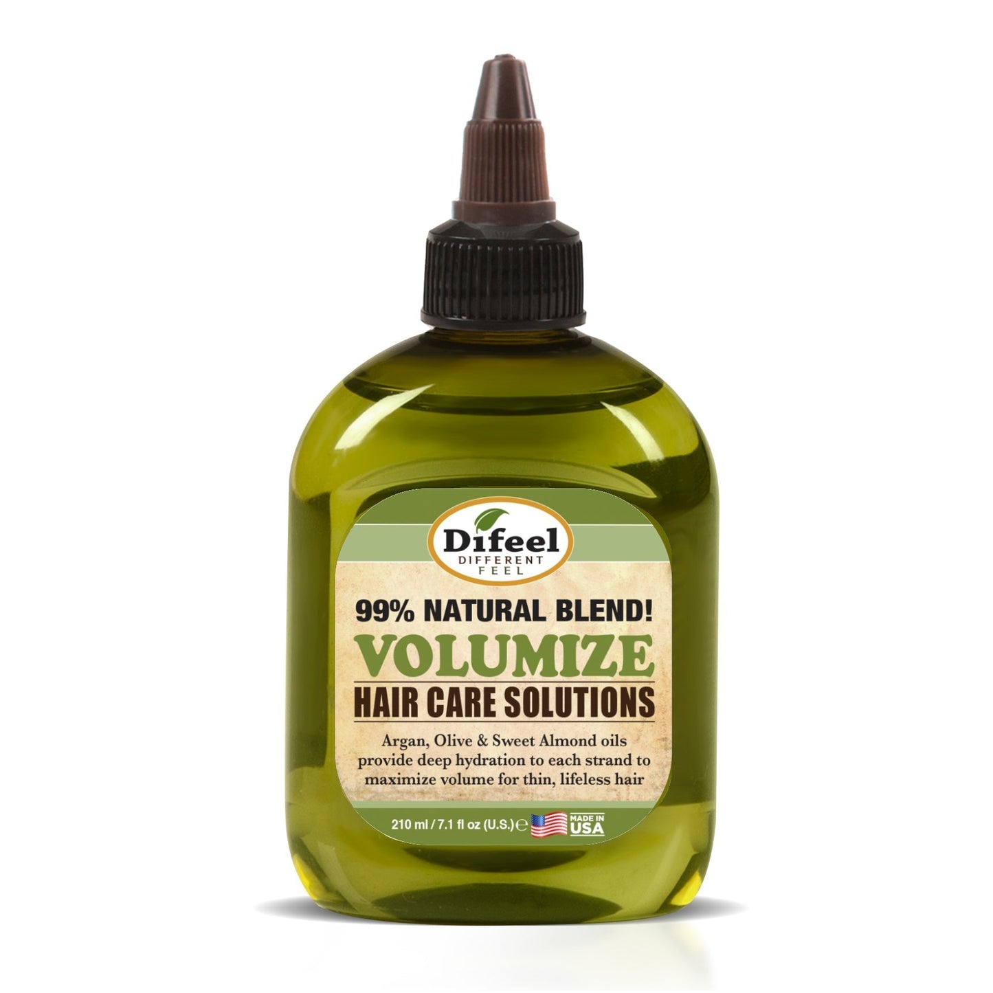 DIFEEL 99 % Naturel Soins Capillaires - Huile Volumisante 210 ml.