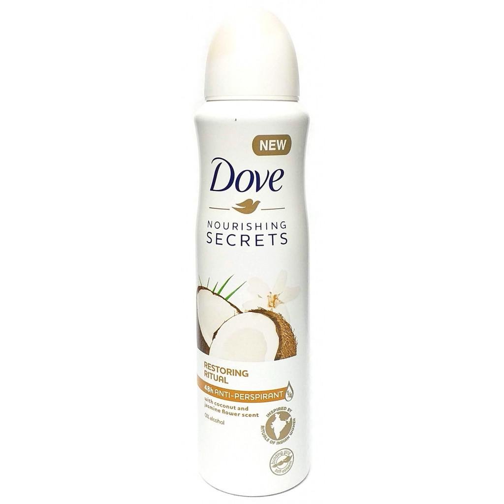 ANTI-TRANSPIRANT DOVE NOURISHING SECRETS NOIX DE COCO & FLEUR DE JASMIN 141G