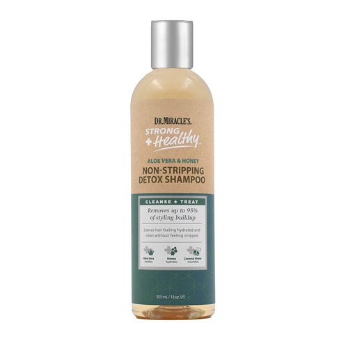 SHAMPOOING DÉTOXIFIANT NON DÉCAPANT ALOE VERA ET MIEL DR. MIRACLE'S 355 ML
