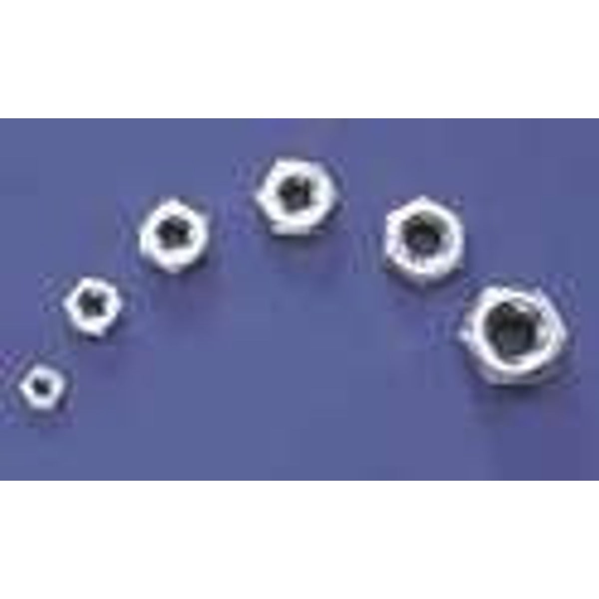 Du-Bro 560 2-56 Steel Hex Nuts (QTY/PKG: 4 )#560