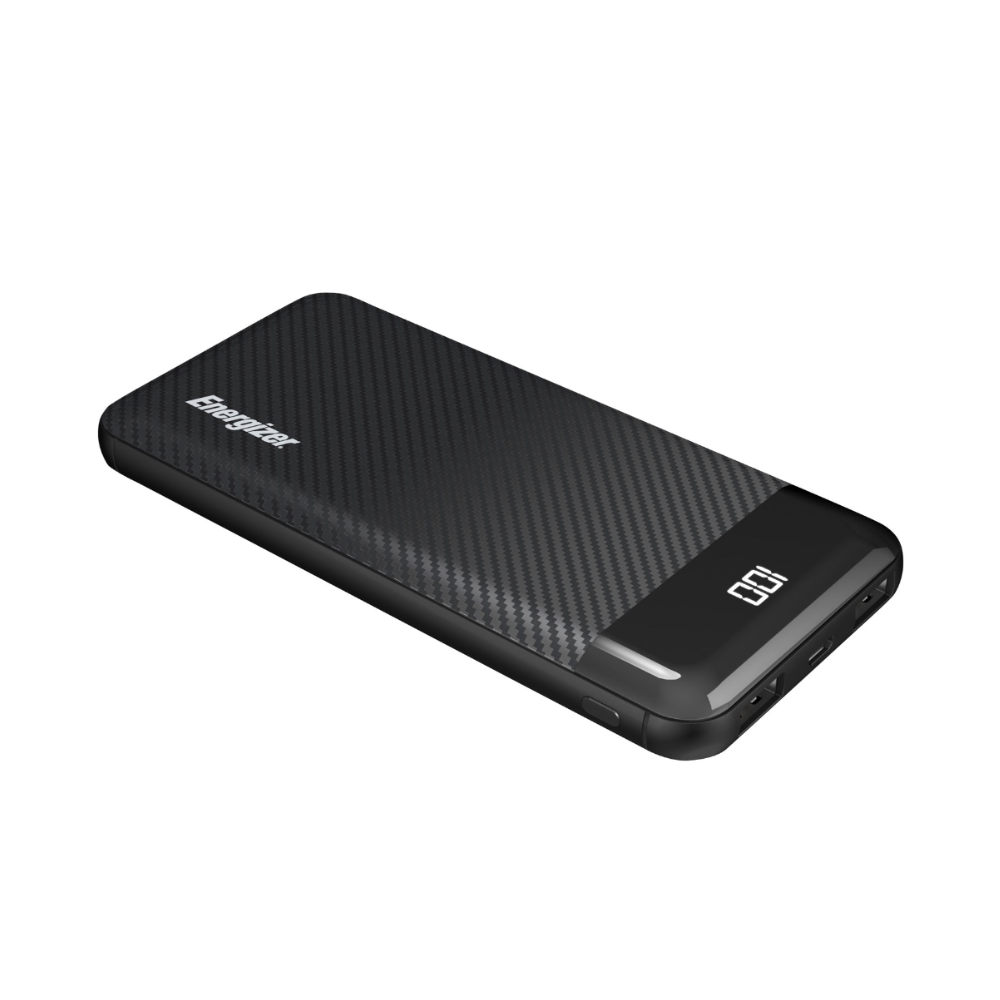 Energizer 10,000mAh USB-A/USB-C Portable Charger - Black (UE10068)