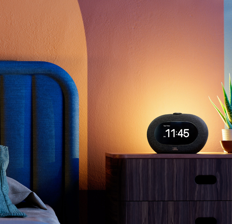Radio-réveil FM JBL Horizon 3 avec haut-parleur Bluetooth et radio - Reconditionné par JBL