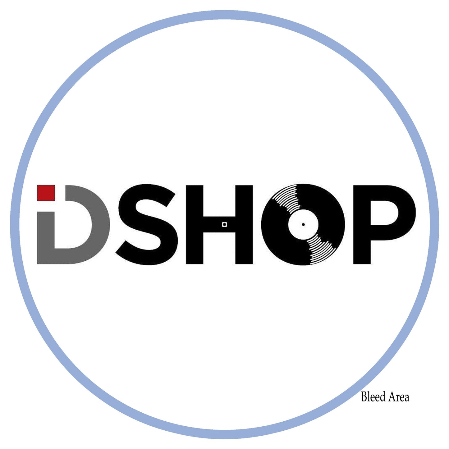 IDshop - 12" Turntable Slipmat TAPIS (White)