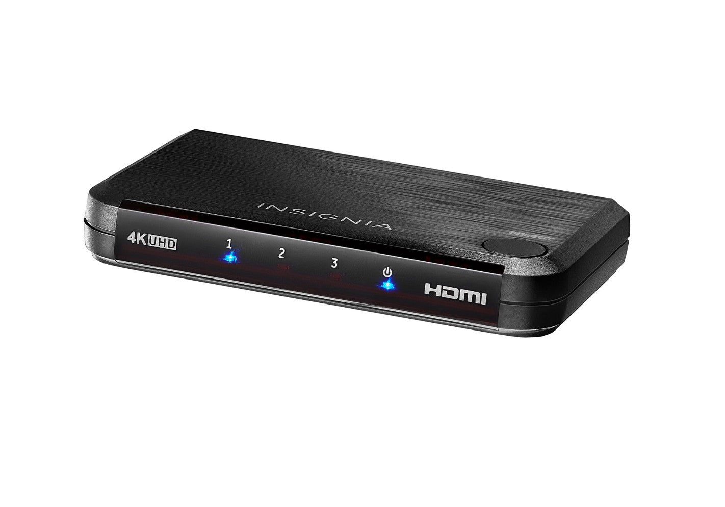 Insignia 3-Port 4K HDMI Switch - Black