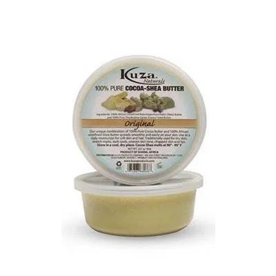 KUZA 100% PUR BEURRE DE CACAO ET DE KARITÉ - ORIGINAL 8 OZ