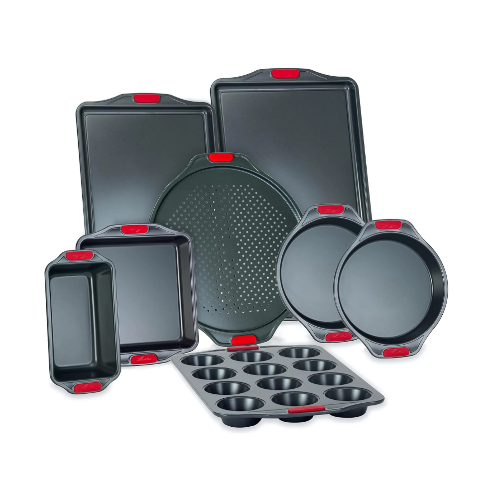 Lagostina Classics, batterie de cuisine intemporelle – Ensemble 8 pièces (SE-LAG-L404400408)