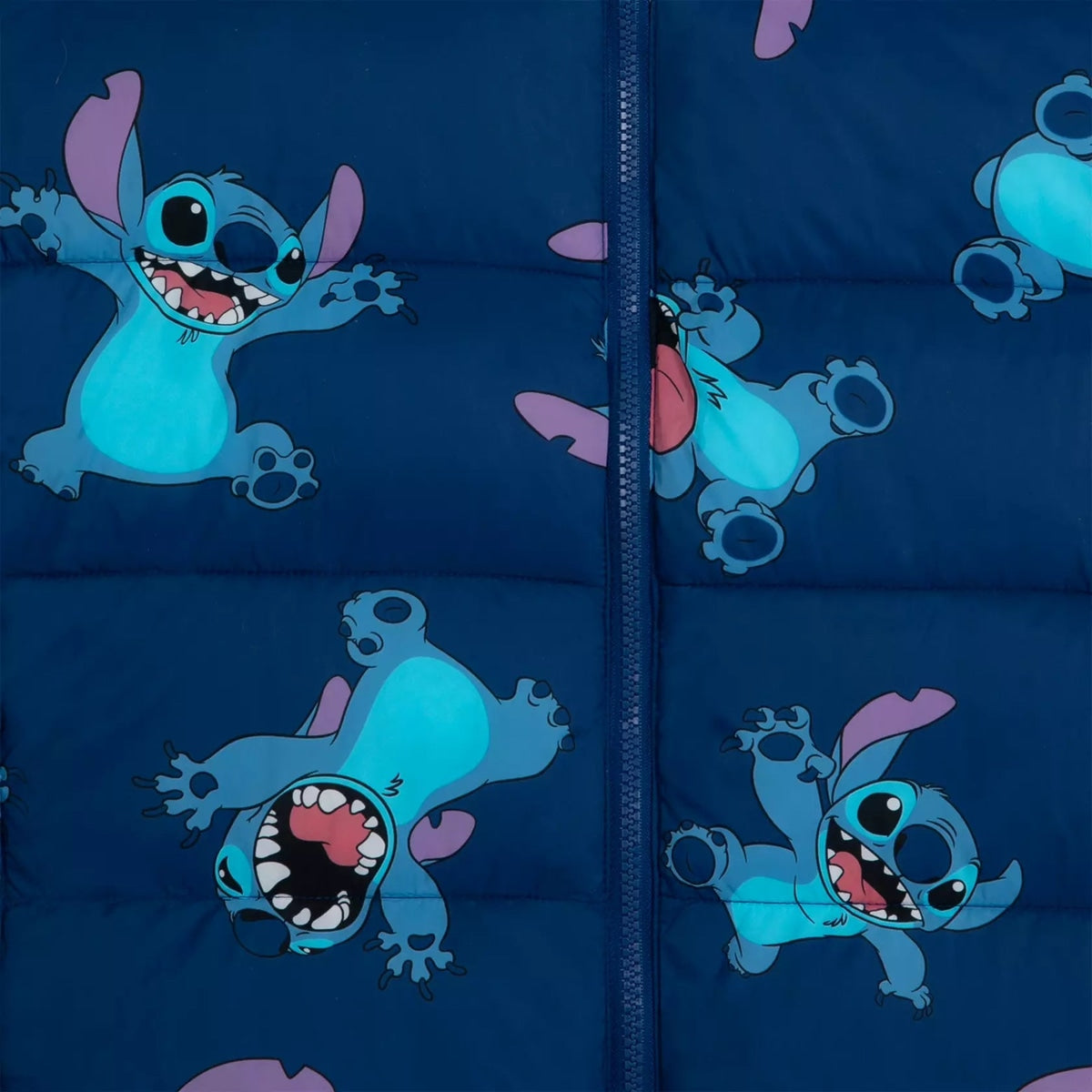 Lilo & Stitch - Stitch Puffer Jacket for Adults