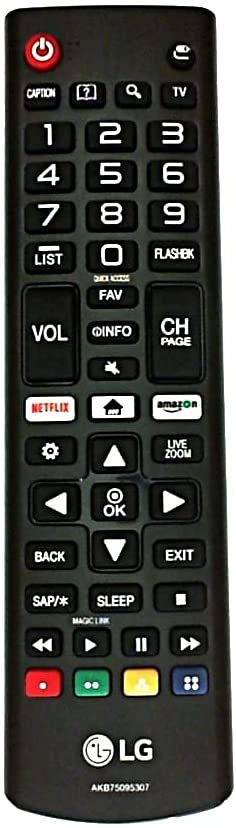 Télécommande pour TV intelligente LG LCD, LED, Smart TV (LG AKB75095307)