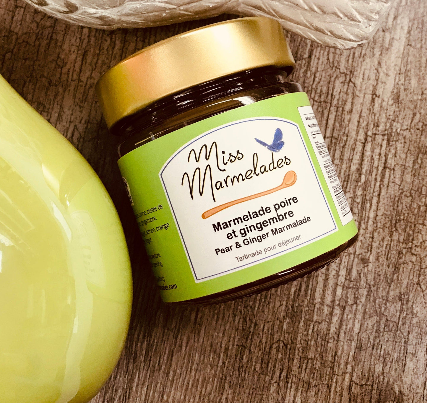 Marmelade - Poire et gingembre
