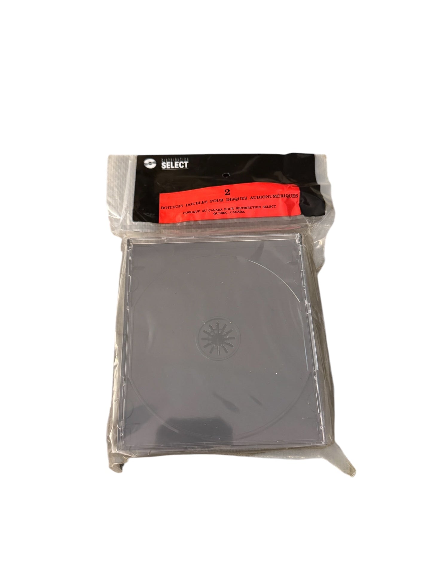 Boitiers Doubles Pour Disques Audionumériques (x2)