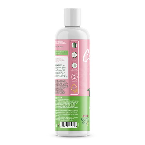 ORS Olive Oil Curlshow Lait Coiffant Boucles Infusé de Collagène et d'Huile d'Avocat pour Force et Longueur 473 ml