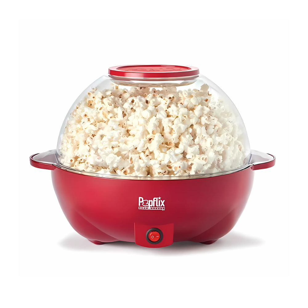 Popflix Cinema Style Dome Popcorn Maker (PF-2970CMR)