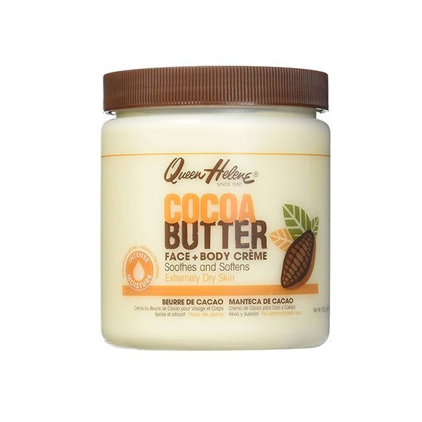 CRÈME VISAGE ET CORPS AU BEURRE DE CACAO QUEEN HELENE 15OZ