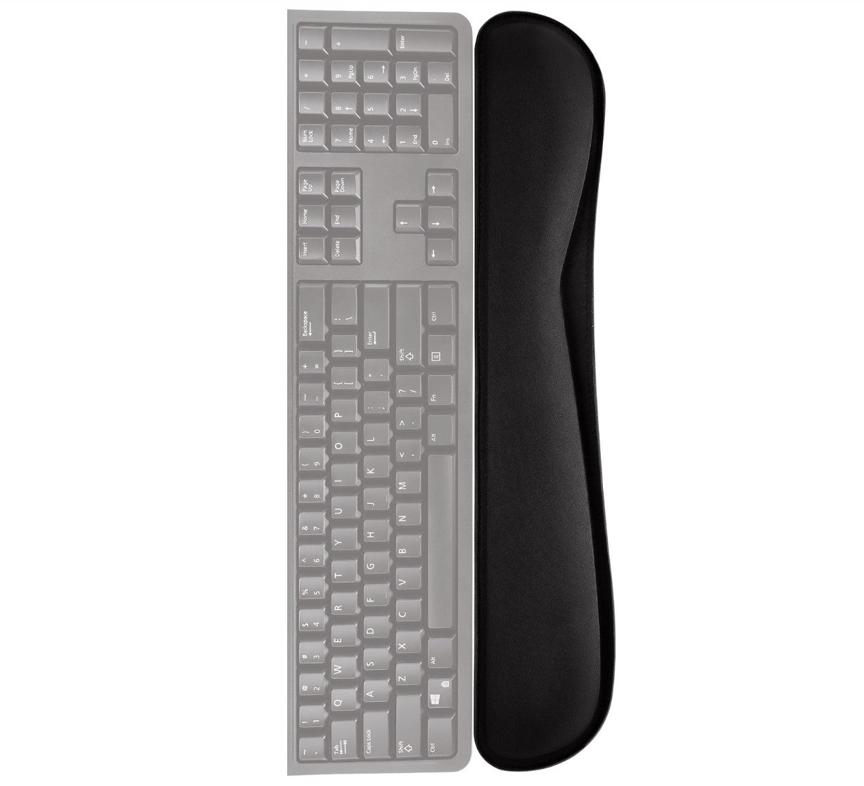 Insignia Memory Foam Wrist Rest (NS-PR2MB23-C) - 18.2" - Black