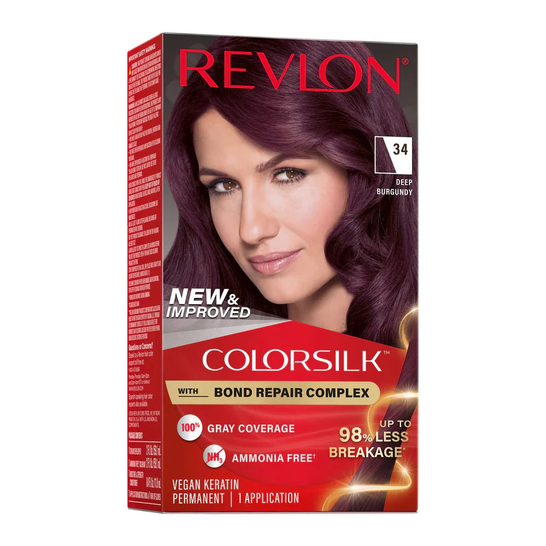 REVLON COLOR SILK BEAUTIFUL COLOR - 34 BOURGOGNE PROFOND