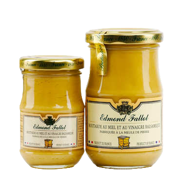 Edmond Fallot — Moutarde au Miel et Balsamique Artisanale (210ml)