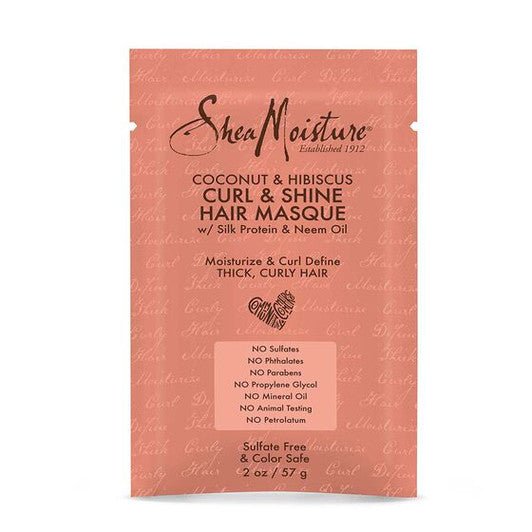 SHEA MOISTURE MASQUE CHEVEUX BOUCLES & BRILLANCE 57G