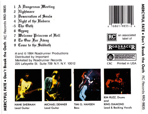 Mercyful Fate / Don't Break the Oath - CD (Used)